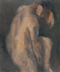 Female nude from behind
