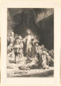 Christus heilt die Kranken (Das Hundertguldenblatt in drei Tei