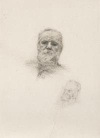 Victor Hugo, de face (Victor Hugo, von vorne)