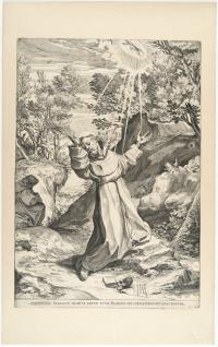 Der heilige Franziskus empfängt die Stigmata