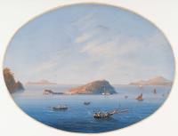 2 Bll.: Bucht von Neapel – Isola di Nisida