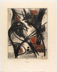 3 Bll.: „No. 132 G“ – Ohne Titel –Strukturdruck Nr. 2