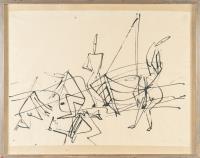 Fisherman and Sailing Boat
