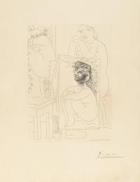 Modèle, tableau et sculpture