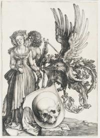 Das Wappen mit dem Totenkopf