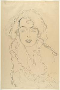 Damenbildnis von vorne