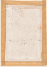 Der heilige Christophorus mit zurückgewandtem Kopf
