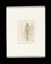 Ohne Titel (Figur auf Sockel)