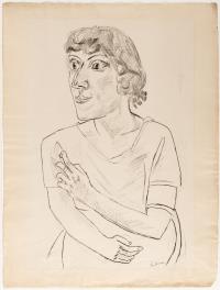 Sarika mit Zigarrette