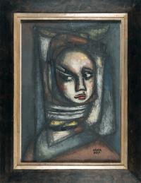 Lady with a headscarf