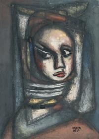 Lady with a headscarf