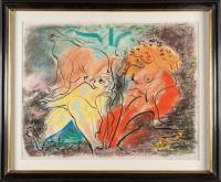 Baigneuses éffrayées