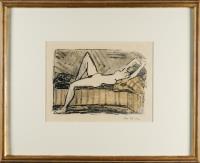 Liegende auf der Couch (Ruhender Akt)