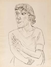 Sarika mit Zigarrette