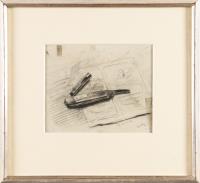 Front: Still Life with Knife – On the reverse: Figure Study