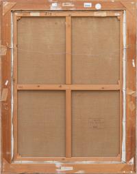 Stillleben mit Ähren und Mohnkapseln im Krug