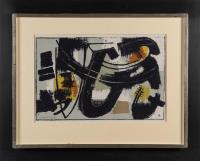 3 Bll.: „No. 132 G“ – Ohne Titel –Strukturdruck Nr. 2