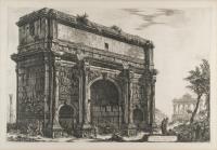 Veduta dell'Arco di Settimio Severo (Ansicht des Septimus-Severus