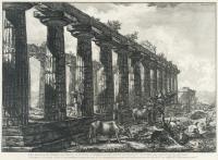 Vue latérale du Temple de Junon (Seitenansicht des Juno-Tempels)