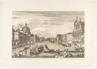Il Canal Grande agli Scalzi (Prospectus Canalis magni Coenobium D: … et ad loeuam alterum S:S: Simeonis, et Judae)