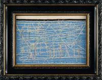 FCB Blue Embroidery (full covered background)