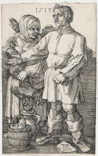 Der Marktbauer und sein Weib
