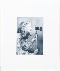 Woman with a Camera (Profile)