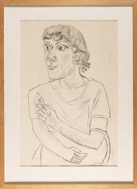 Sarika mit Zigarrette