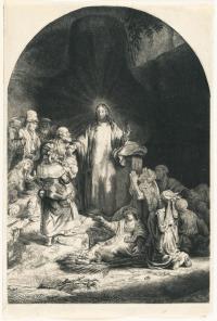 Christus heilt die Kranken, genannt das Hundertguldenblatt