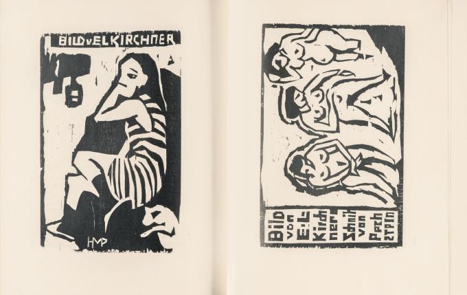 Katalog zur Ausstellung der K.G. „Brücke“ in Galerie Arnold Dresden – Schloßstraße September 1910