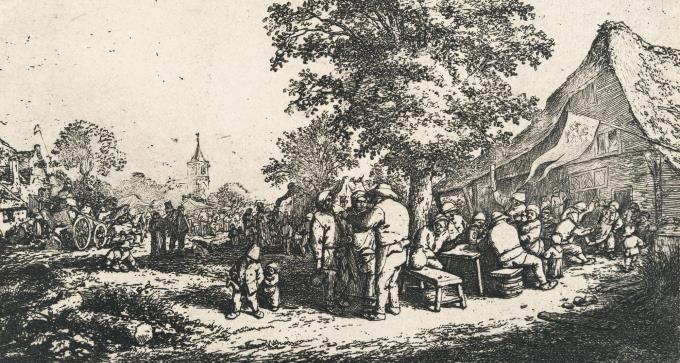 Village fair under the big tree