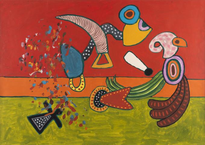 "DISINTEGRATION OF THE MASK NO. 2"