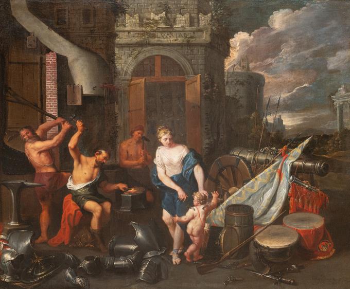Venus in der Schmiede des Vulkan