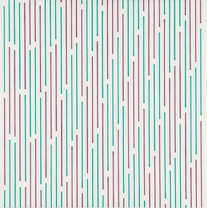 90 Unterbrechungen-Striche in 2 Farben