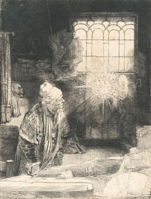 Gelehrter in seiner Stube, genannt: Faust