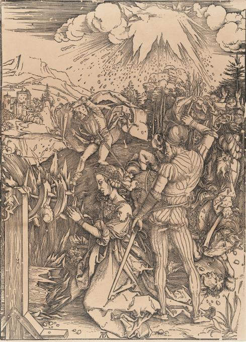 Die Marter der heiligen Katharina