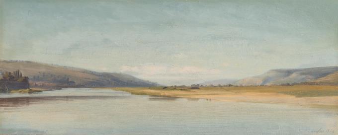 Weite Isarlandschaft