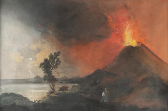 Nächtlicher Vesuvausbruch (2. Oktober 1830)