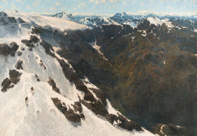 Alpenlandschaft Stilfser Joch
