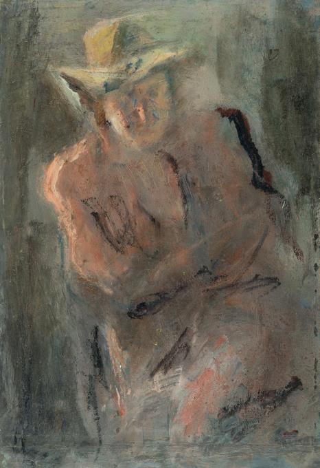Lady with Hat (the artist’s wife)