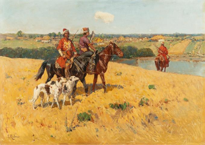 Aufbruch zur Falkenjagd