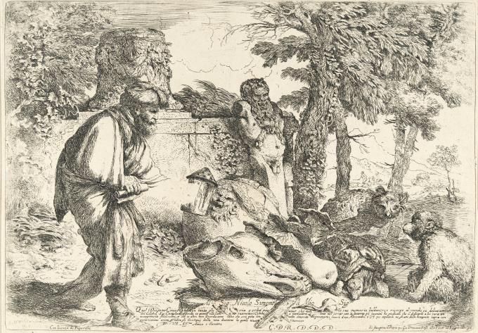 The Philosopher Diogenes Seeks an Honourable Man