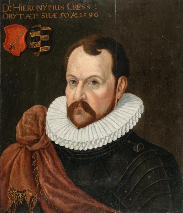 Brustbildnis des Hieronymus Kress von Kressenstein (1546-1596)