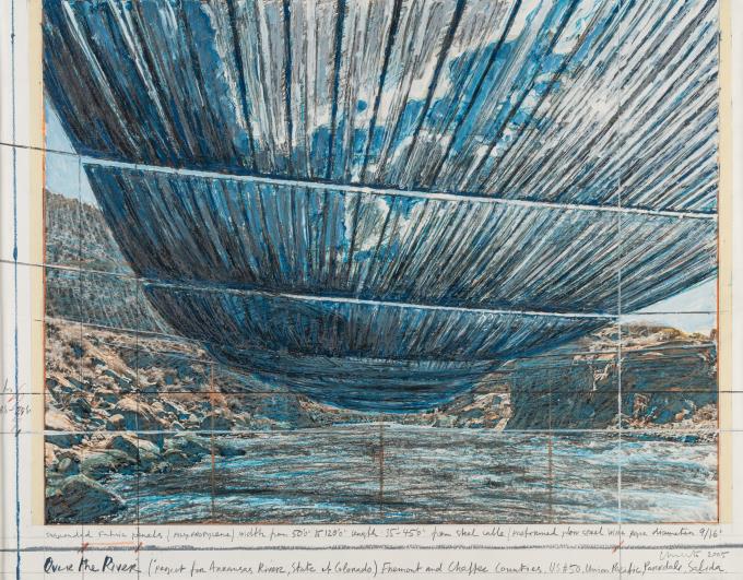 Over the river (project for the Arkansas river, State of Colorado)