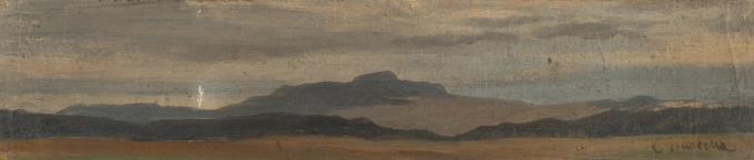 Weite Vorgebirgslandschaft