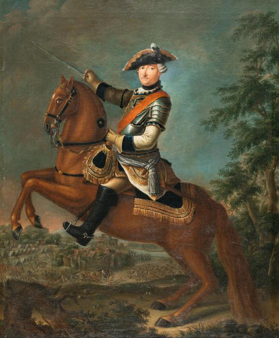 Porträt des preußischen Reitergenerals Rupert Scipio von Lentulus (1714-1787)