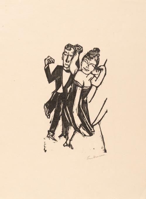 Kleines tanzendes Paar