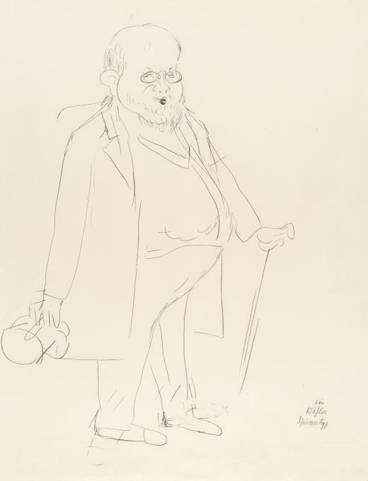 "Ein Wähler Spiessertyp" (A Bourgeois Voter)
