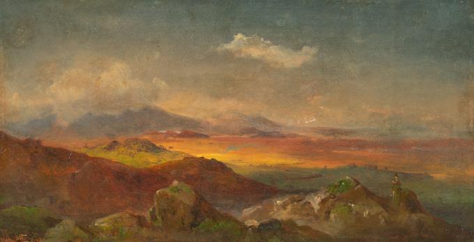 Gebirgslandschaft mit Staufen und Zwiesel