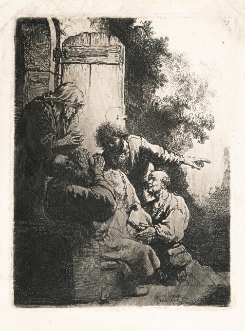 Joseph überbringt den Mantel